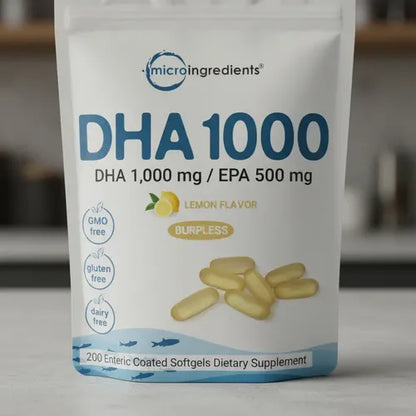 Micro Ingredies- Omega 3 Alto Dha 1000 Mg  500 Mg N/a
