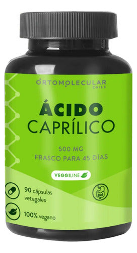 Ortomolecular- Ácido Caprílico (salud Digestiva)  90 Capsulas