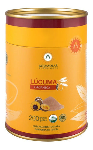 Aquasolar - Lúcuma 200g Polvo 100% Orgánico