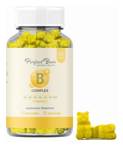 Perfect Bear- B Complex 60 Gomit Sin Gluten/azúcar
