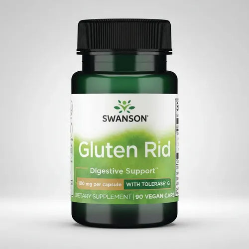 Swanson Ultra Gluten Rid Con Tolerasa G 100 Mg 90 Cápsulas V Sin Sabor