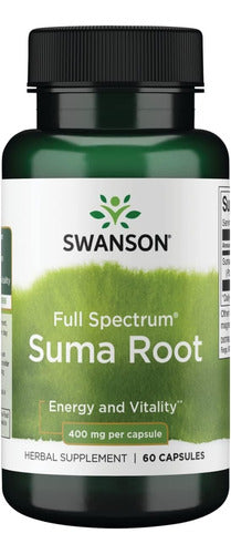 Swanson Raíz De Suma De Espectro Completo 400 Mg, 60 Caps