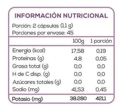 Extremo Sur- Potasio Citrato 550 Miligramos 90 Cápsulas