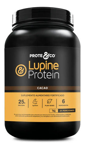 Proteico - Lupine Proteína Cacao Tarro 1 Kg Cacao