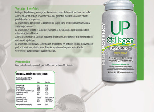Newscience - Collagen Up High Potency Colágeno + Vit. 90caps