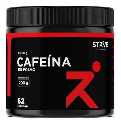 Strive Nutrition- Cafeína en Polvo 200 gramos
