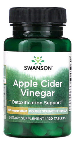 Swanson- Vinagre De Sidra De Manzana 120tabletas