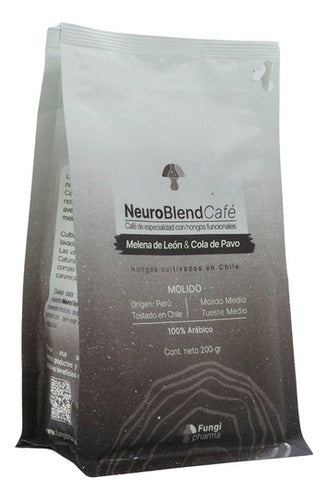 Fungi Pharma- Café Con Melena De León Y Cola De Pavo 200 Gramos
