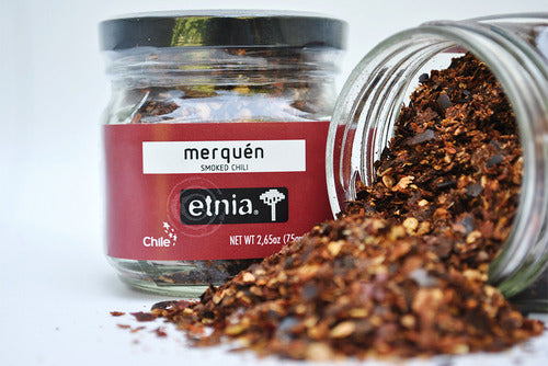 Etnia- Merquén Ají Ahumado 75gramos