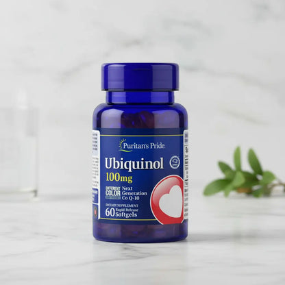 Puritan's Pride - Ubiquinol 100mg 60 Cápsulas Blandas N/a