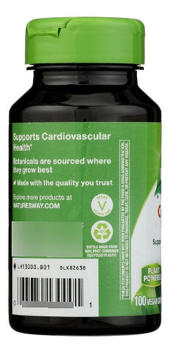 Natures Way - Garlic Bulbo De Ajo 580mg 100 Capsulas Veg N/a