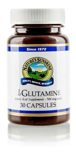 Nature´s Sunshine - L-glutamina 500 Mg 30 Cápsulas