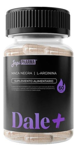 Japi Pharma- Maca Negra Y L- Arginina 60 Cápsulas