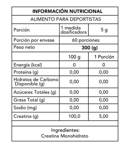 Newpharma - Creatina Monohidratada 300 Grs