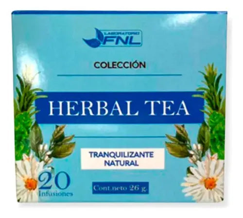 FNL- Té Tranquilizante Natural Herbal Tea 20 Bolsitas 