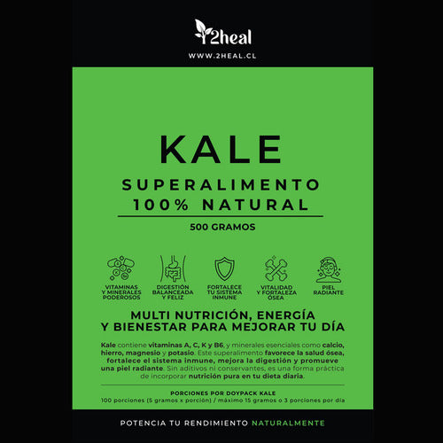 2heal- Kale  500g