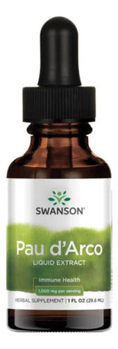 Swanson Pau De Arco Extracto Liquido 30ml Sistema Inmune