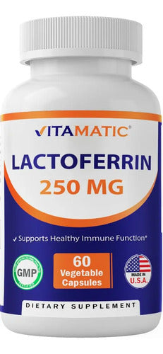Vitamatic - Lactoferrina 250mg 60 Cápsulas Sin Sabor