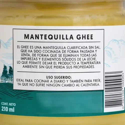 Manare- Ghee Mantequilla Clarificada 210ml