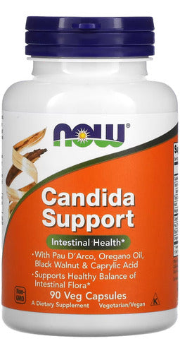  Now Candida Support Foods, 90 Cápsulas