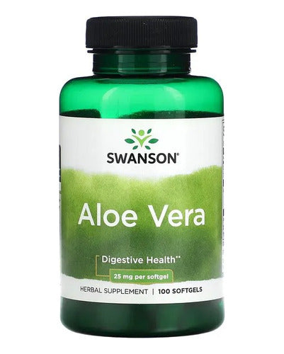 Swanson- Aloe Vera 25mg 100 Softgels