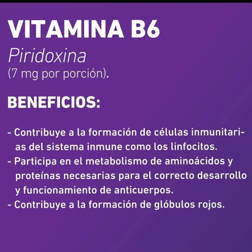 Nup- Probiotico Defensas + Vitaminas Y Minerales - 60 Capsulas