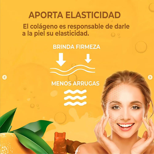 Perfect Bear Colágeno + Biotina + Vitamina C 60 Gomitas Colageno