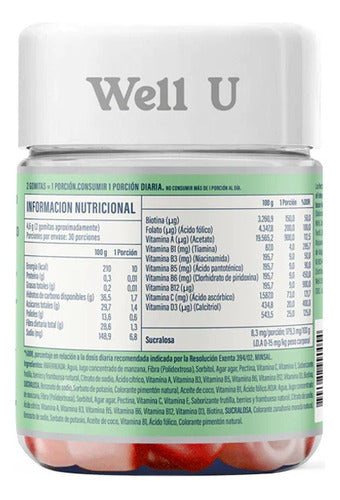 Well U - Multivit 60 Gomitas