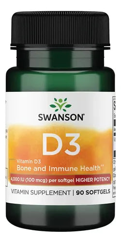 Swanson - D3 Alta Potencia 4000 Ui 90 Softgels N/a