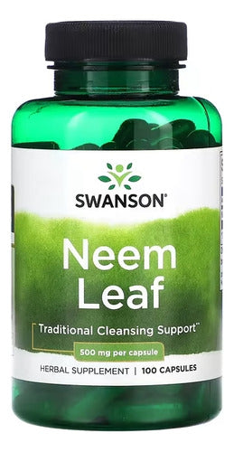 Swanson- Hoja De Neem 500 Mg 100 Cápsulas
