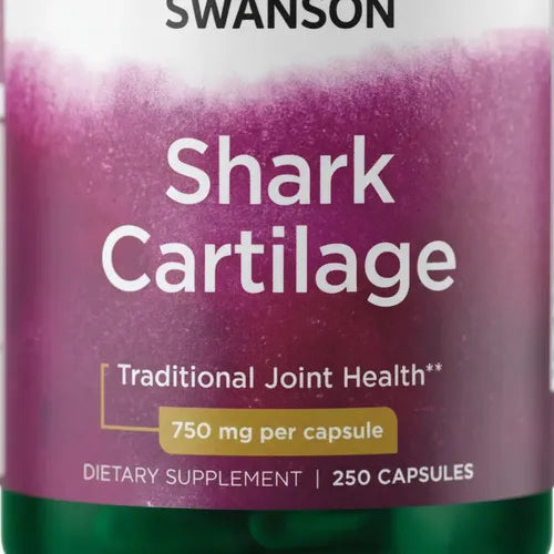Swanson - Cartílago De Tiburón 750 Mg 250 Capsulas N/a