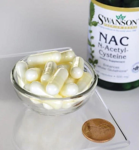 Swanson- N-acetyl Cysteine NAC 600mg 100 Capsulas