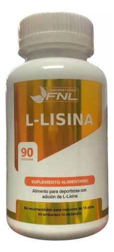 FNL-     L-Lisina Aminoacidos  500mg 90 Cápsulas