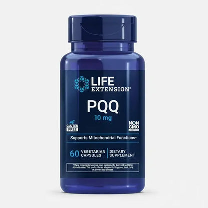 Life Extension Pqq 10 Mg Energía Celular 60 Cápsulas Natural