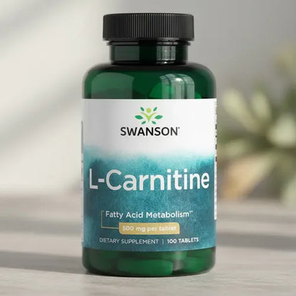 Swanson - L-carnitina 500mg 100 Capsulas N/a