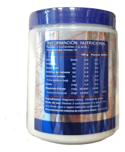FNL - Citrato De Magnesio 270gr - En Polvo