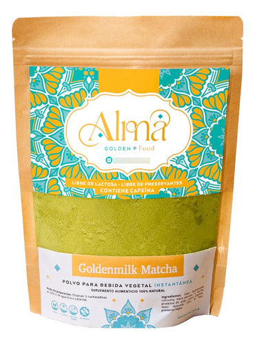 Alma Golden Food- Goldenmilk Matcha 180gramos