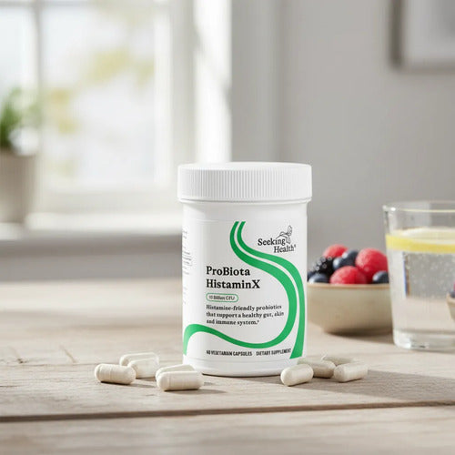 Seeking Health, Probiota Histamina, 60 Cápsulas