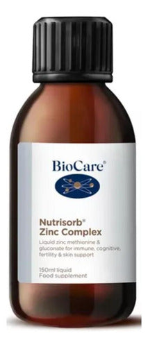 Biocare Nutrisorb Zinc Complex Metionina Gluconato 150 Ml