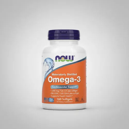 Now Foods - Omega-3, 100 Cápsulas Blandas Omega-3