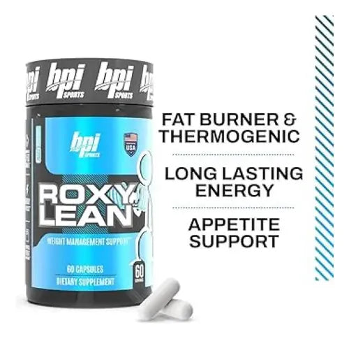 Roxylean Bpi Sports Quemador Grasa Termogénico 60 Cápsulas Sin Sabor