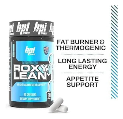 Roxylean Bpi Sports Quemador Grasa Termogénico 60 Cápsulas Sin Sabor