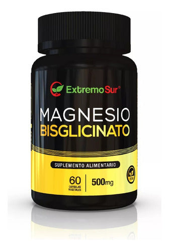 Extremo Sur - 2 X Bisglicinato De Magnesio 500mg 2 Unidades