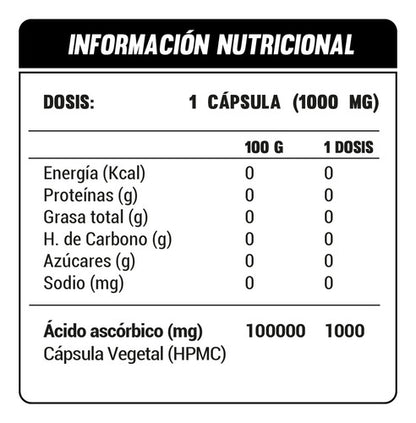 Paul More - Vitamina C1000mg universal  360 Cápsulas