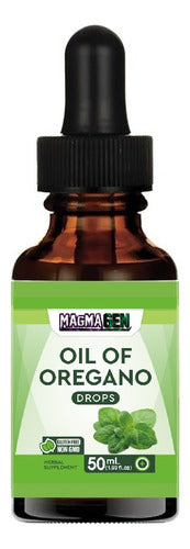 Magmagen- Aceite De Orégano Carvacrol Y Timol Vegano 60 Mililitros