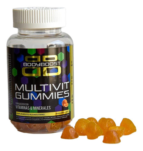 Bodyboost- Gomitas Multivitaminicas 60 Gomitas
