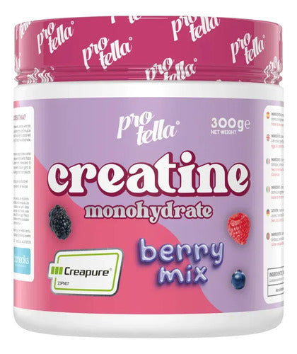 Creatina Creapure 300gr - Protella Berry Mix