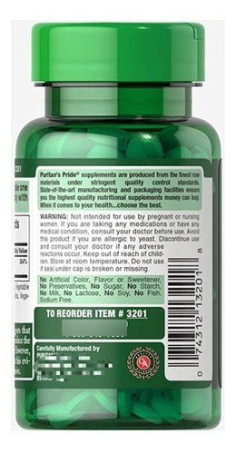 Puritan's Pride - Selenio  200mcg 100 Tabletas