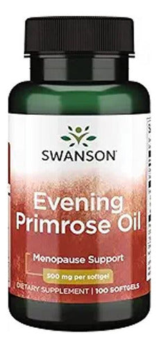 Swanson- Evening Primrose (menopause Support) 500mg 100 Softgels