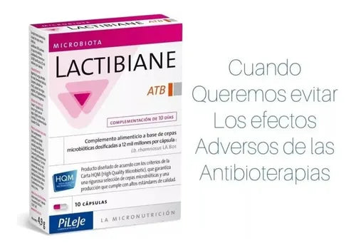 Pileje- Lactibiane ATB 10 Cápsulas
